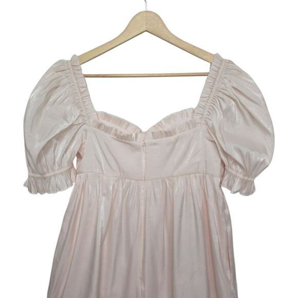 Free People Selkie The Lickety Split Seashell Jumpsuit Women's Size Medium - Picture 10 of 11